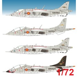 CALCAS HARRIER AV-8S Y TAV-8S MATADOR ESCALA 1/72