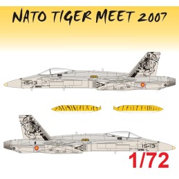 CALCAS EF-18 A HORNET ALA Nº15 (Tiger Meet 2007) 1/72 - Series Españolas SE2872