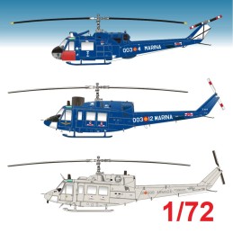 SET CALCAS AB-204 / AB-212 Tercera Escuadrilla Armada Española -Escala 1/72- Series Españolas 2722
