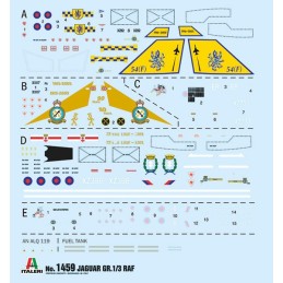 SEPECAT JAGUAR GR.1 / GR.3 -Escala 1/72- Italeri 1459