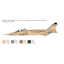 SEPECAT JAGUAR GR.1 / GR.3 -Escala 1/72- Italeri 1459