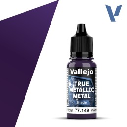 Vallejo True Metallic Metal 149 SOMBRA VIOLETA CELESTIAL (18ml) - Acrilicos Vallejo 77149