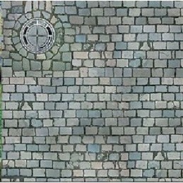 CARTULINA DE CALLE ADOQUINADA (210 x 148 mm) 2 unidades -Escala 1/87 - h0- Bush 7417 CARTULINA DE CALLE ADOQUINADA (210 x 148 mm) 2 unidades -Escala 1/87 - h0- Bush 7417