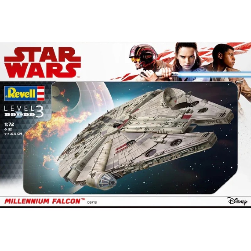 STAR WARS: MILLENNIUM FALCON -Escala 1/72- Revell 06718