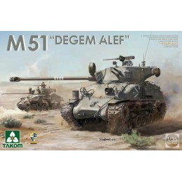 CARRO DE COMBATE M-51 SHERMAN "Degem Alef" -Escala 1/35- Takom 2208 CARRO DE COMBATE M-51 SHERMAN "Degem Alef" -Escala 1/35- Takom 2208