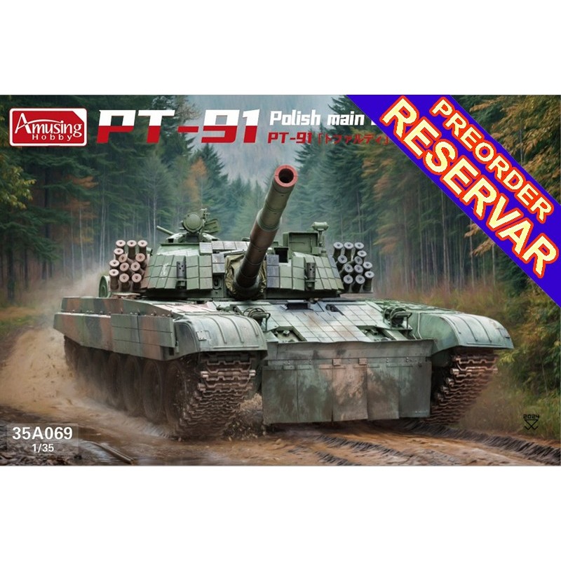 CARRO DE COMBATE PT-61 -Escala 1/35- Amusing Hobby 35A069 CARRO DE COMBATE PT-61 -Escala 1/35- Amusing Hobby 35A069