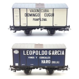 SET 2 VAGONES FUDRE CLUB ELECTROTREN 2016