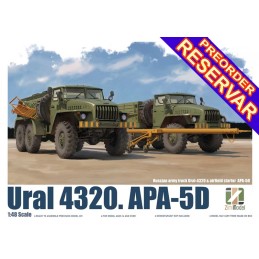 SET CAMIONES URAL 4320 & SISTEMA ARRANQUE APA-5D -Escala 1/48- Zimi Model 80159