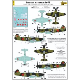 YAKOVLEV Yak-7 B Late -Escala 1/48- Zvezda 4837 YAKOVLEV Yak-7 B Late -Escala 1/48- Zvezda 4837