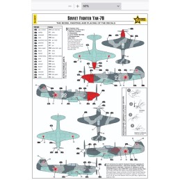 YAKOVLEV Yak-7 B Late -Escala 1/48- Zvezda 4837 YAKOVLEV Yak-7 B Late -Escala 1/48- Zvezda 4837