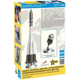 VEHICULO LANZADOR  "Semyorka" & VEHICULO ESPACIAL "VOSTOK 1" -Escala 1/144- Zvezda 7501