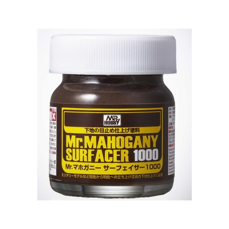 PINTURA ACRILICA IMPRIMACION PINCEL EXTRA FINA MARRON 1000 40 ml - Mr. HOBBY SF290 PINTURA ACRILICA IMPRIMACION PINCEL EXTRA FINA MARRON 1000 40 ml - Mr. HOBBY SF290