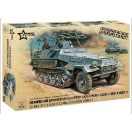 SEMIORUGA SD.KFZ. 251/3 Ausf. B (MANDO) -Escala 1/35- Zvezda 3604