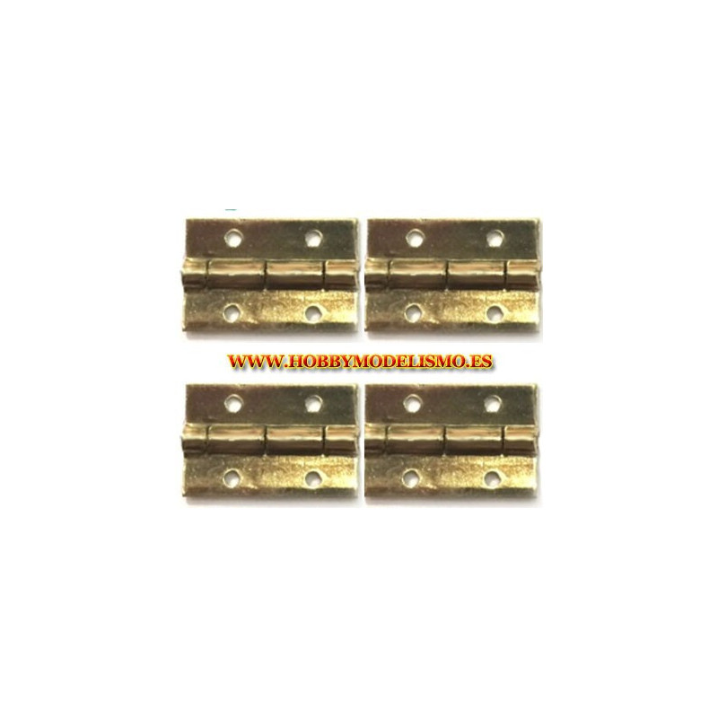 BISAGRA (10 x 15 mm) 4 unidades - Amati 604002 BISAGRA (10 x 15 mm) 4 unidades - Amati 604002
