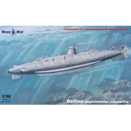 SUBMARINO EXPERIMENTAL DELFINO -Escala 1/144- Micro Mir AMP 144-037