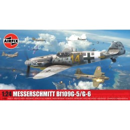 Messerschmitt Bf109G-5/G-6 GUSTAV -Escala 1/24- Airfix A17003