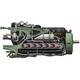 Messerschmitt Bf109G-5/G-6 GUSTAV -Escala 1/24- Airfix A17003