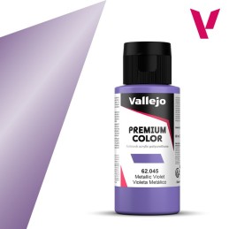 PINTURA LEXAN PREMIUN RC: VIOLETA METALICO (60 ml) - Acrylicos Vallejo 62045