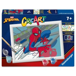 CREART AT SPIDERMAN - PINTAR POR NÚMEROS