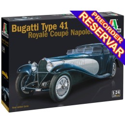 Bugatti Type 41 Royale Coupé Napoleon -Italeri 1/24 - Italeri 13705