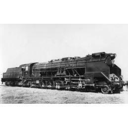 LOCOMOTORA DE VAPOR RENFE 5001 SANTA FE CON LAMPARAS ANTIGUAS Y TENDER DE CARBON - DIGITAL SONIDO Y HUMO - ESCALA H0-