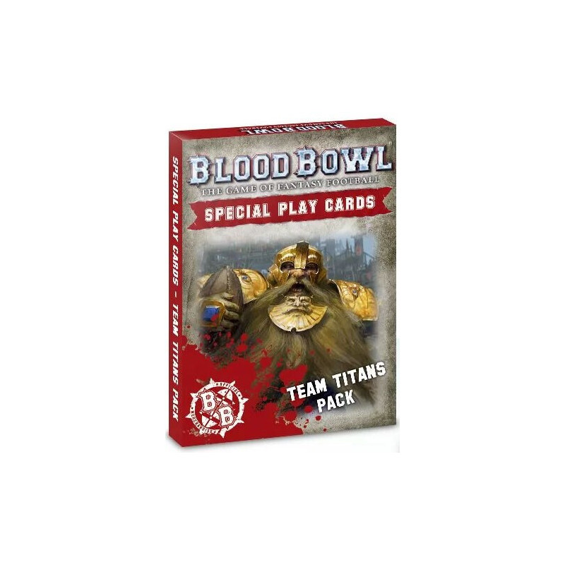 BLOOD BOWL: Tarjetas COLECCION TITANES