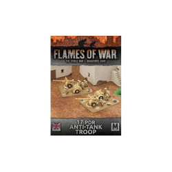 BATERIA CAÑON 17 LIBRAS (2 unidades) - Flames of War BBX41