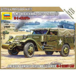 CAMION BLINDADO M-3 SCOUT CAR -1/100- Zvezda 6245