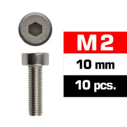 TORNILLO CABEZA CILINDRICA ALLEN (2 x 10 mm) 10 unidades