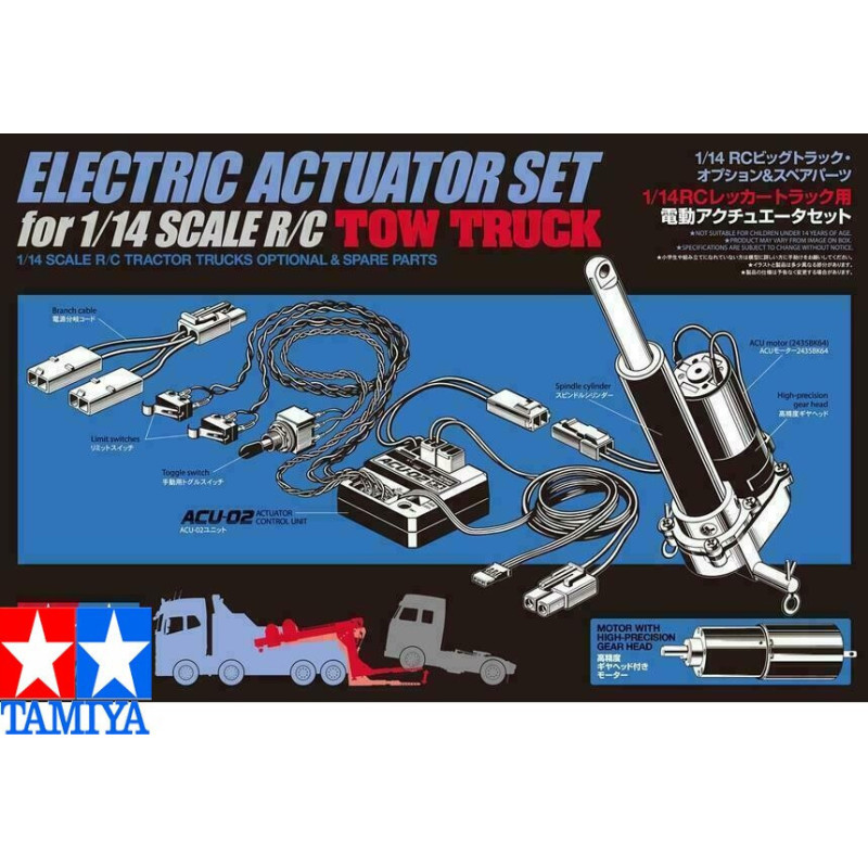 R/C Tow Truck Actuator Set TAMIYA 56553