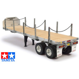 RC Flatbed-Semi Trailer Kit ESCALA 1/14 TAMIYA 56306